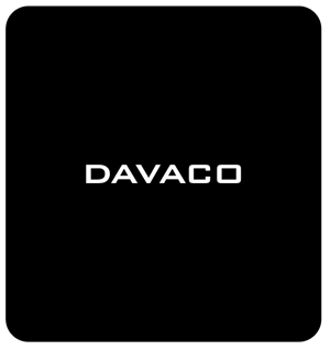 DAVACO Logo Black Capsule