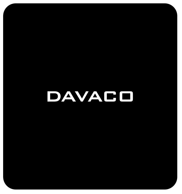 DAVACO Logo Black Capsule