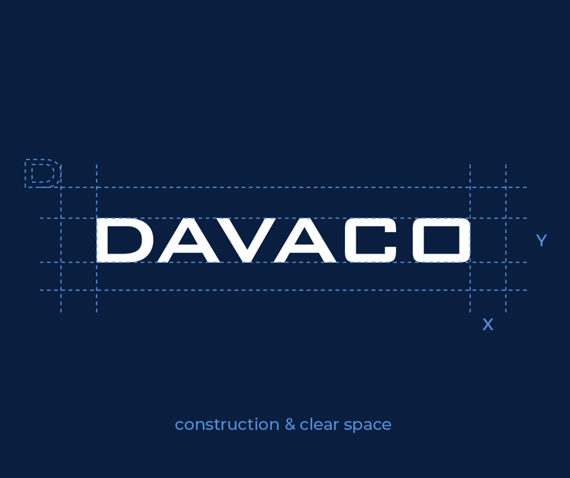 DAVACO Logo Construction