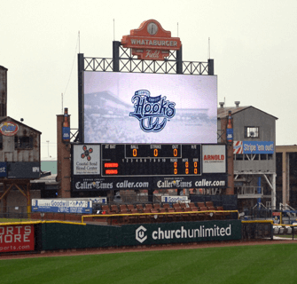 Corpus Christi Hooks Digital Display