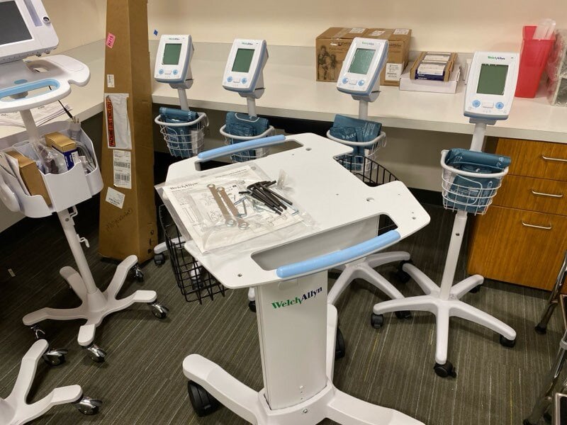 medline equipment installation 1